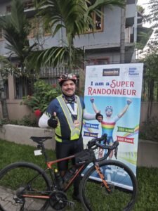CRPF Veteran, 57, Cycles to Glory, Clinches Second Super Randonneur Crown